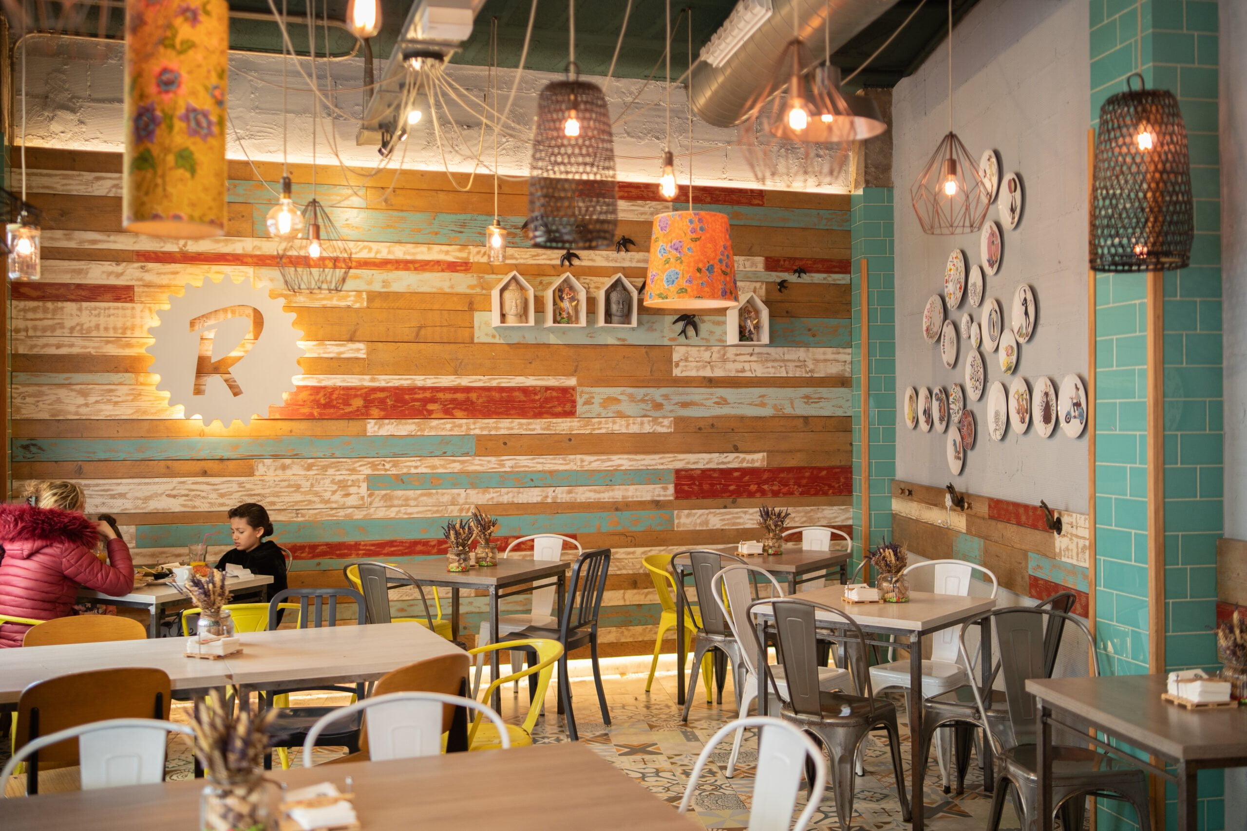 El interior de el Restaurante El Raconet de Jávea